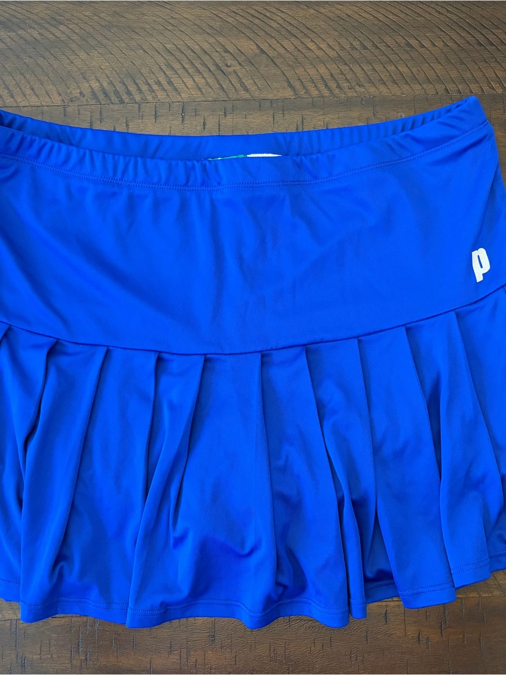 Prince Electric Blue Pleated Tennis Skirt